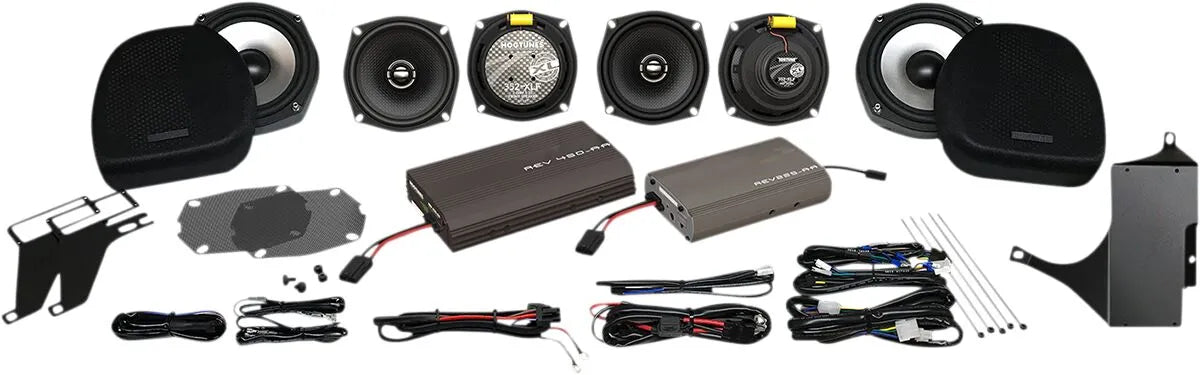 Hogtunes 6-Lautsprecher-Dual-Amp-System