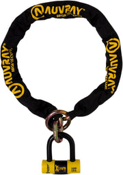 Auvray Xtrem Kettenschloss mit Mini-U-Schloss