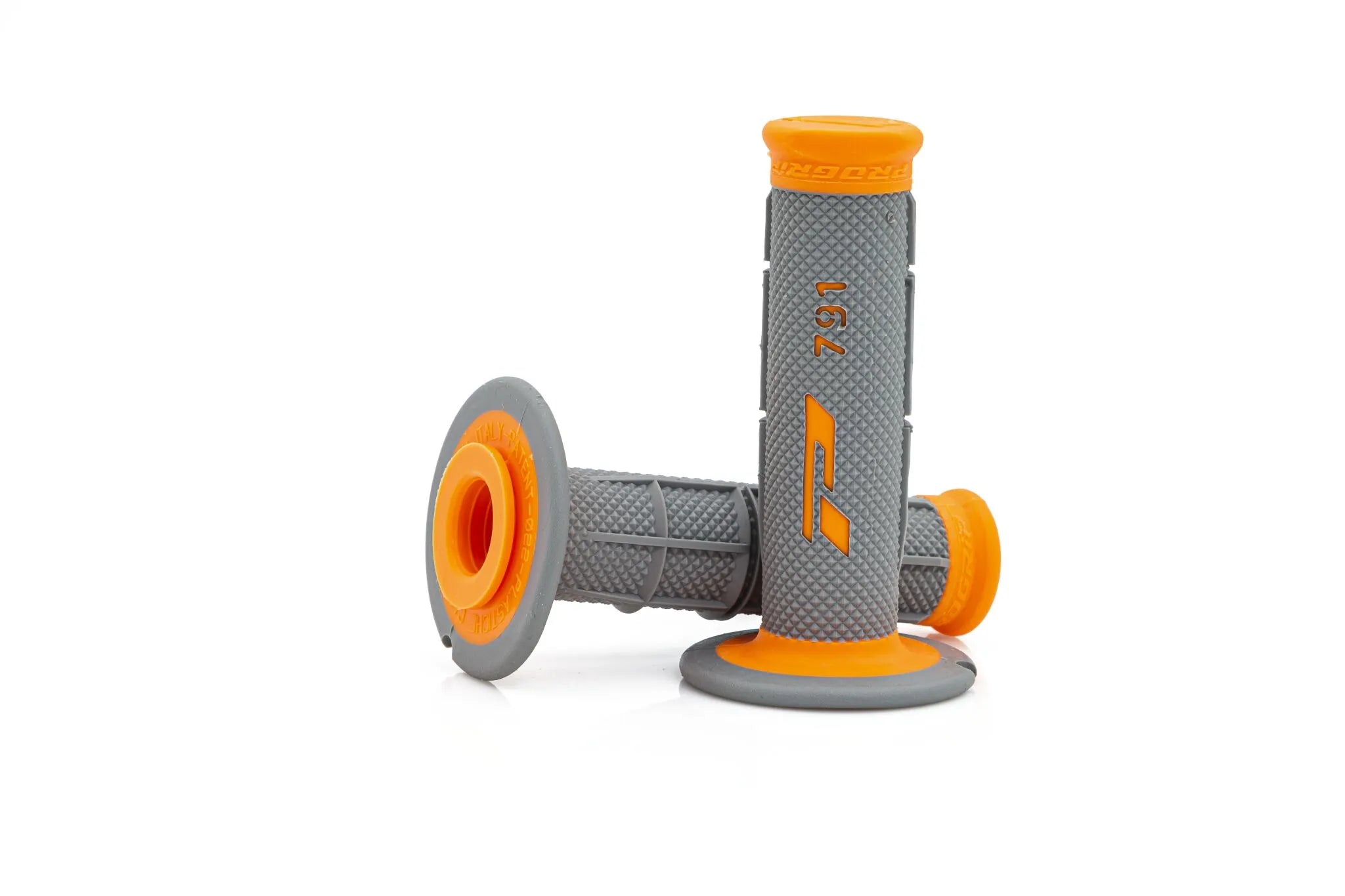 Pro Grip 791 Griffe - Grau/orange Motorrad-Handgriffe