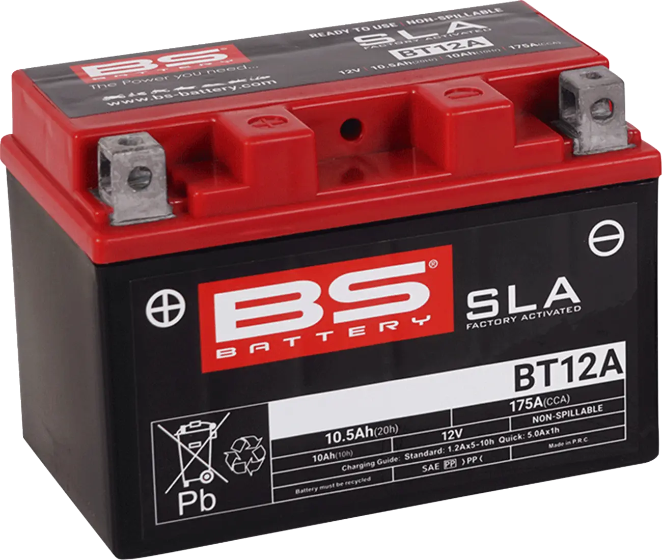 BS Batterie AGM 12V 10Ah - Wartungsfreie Batterie