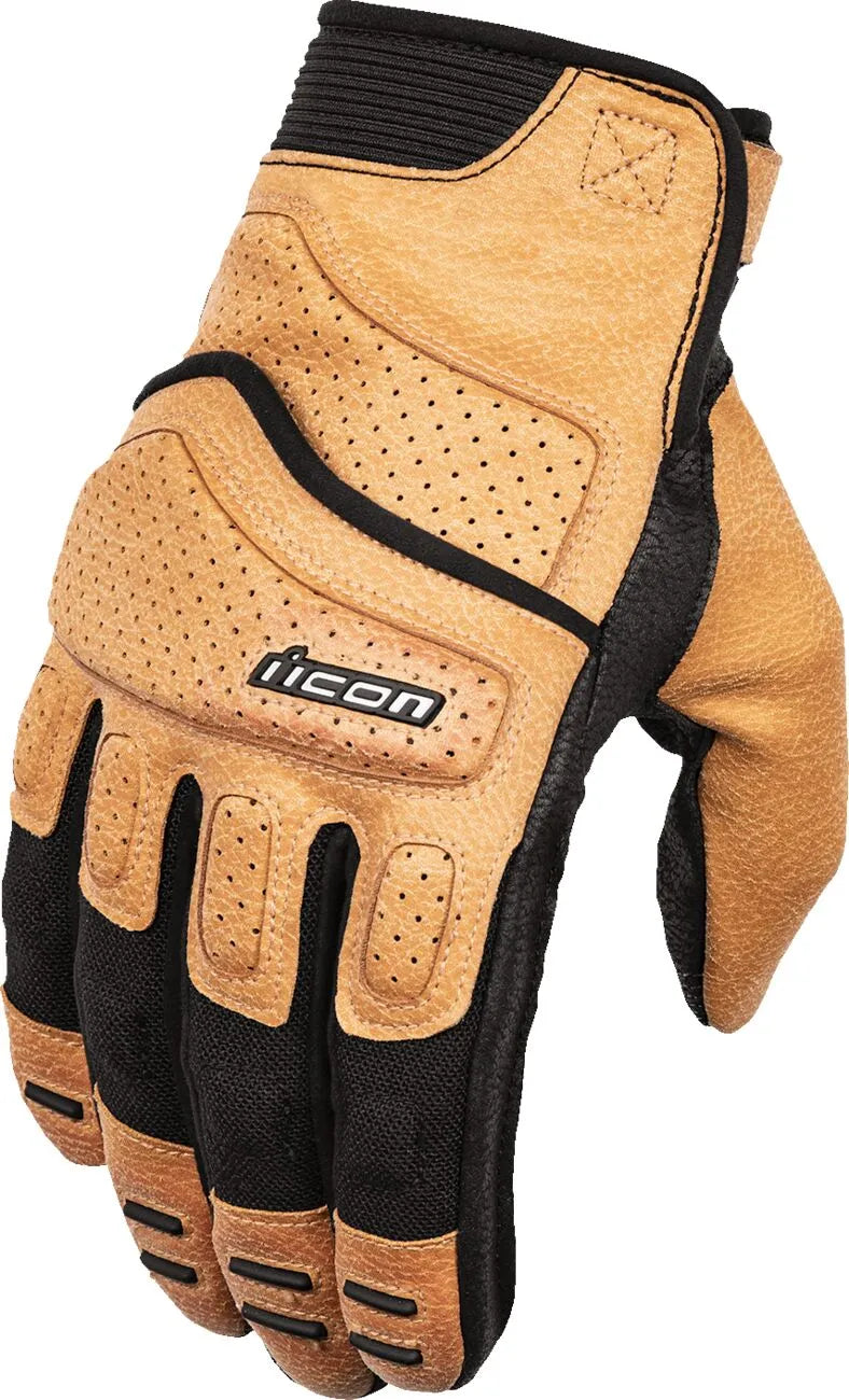 Icon Superduty3™ Handschuhe - Schwarz/Hellbraun