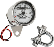 Drag Specialties Mini-Tachometer 0-225 km/h