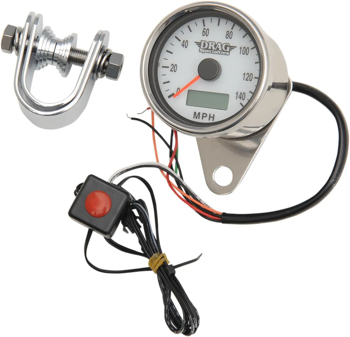 Drag Specialties Mini-Elektronik-Tachometer