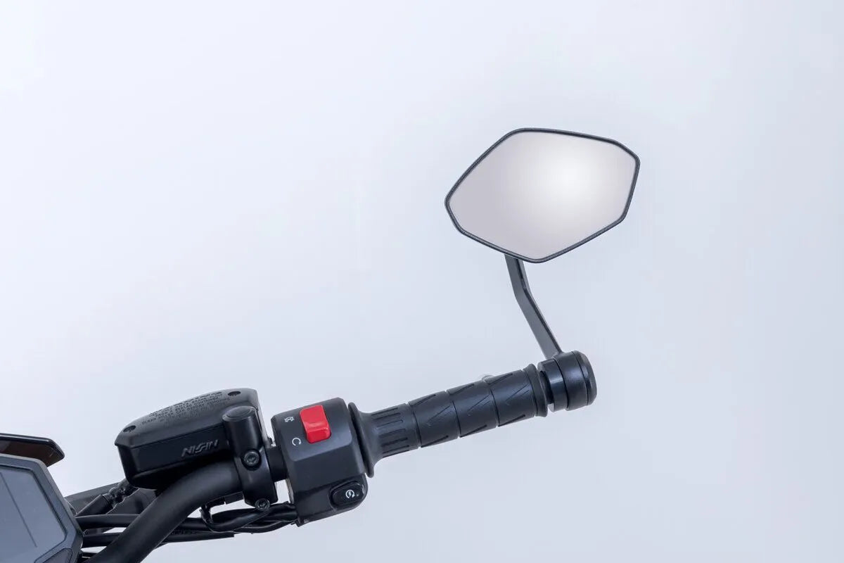 Sw-motech Lenkerendenspiegel - Schwarzes Aluminium