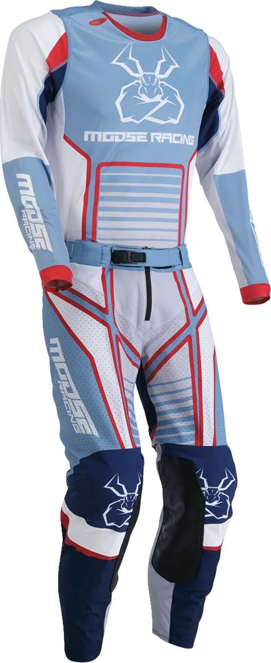 Moose Offroad Agroid Jersey - Blau/Grau