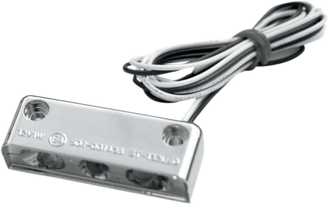 Accutronix LED-Lichtleiste – Chrom-Akzentleuchte