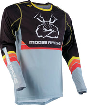 Moose Offroad Agroid Jersey – Schwarz/Grau/Gelb
