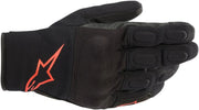 Alpinestars S-max Drystar Handschuhe – Schwarz/Fluoreszierendes Rot