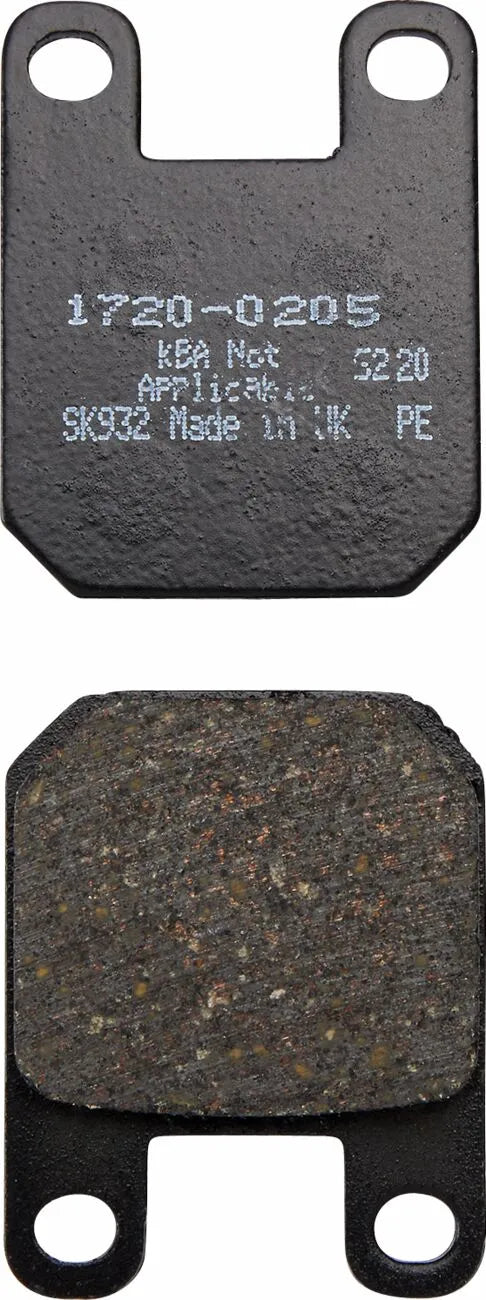 Drag Specialties organische Bremsbeläge für Modelle der 70er Jahre