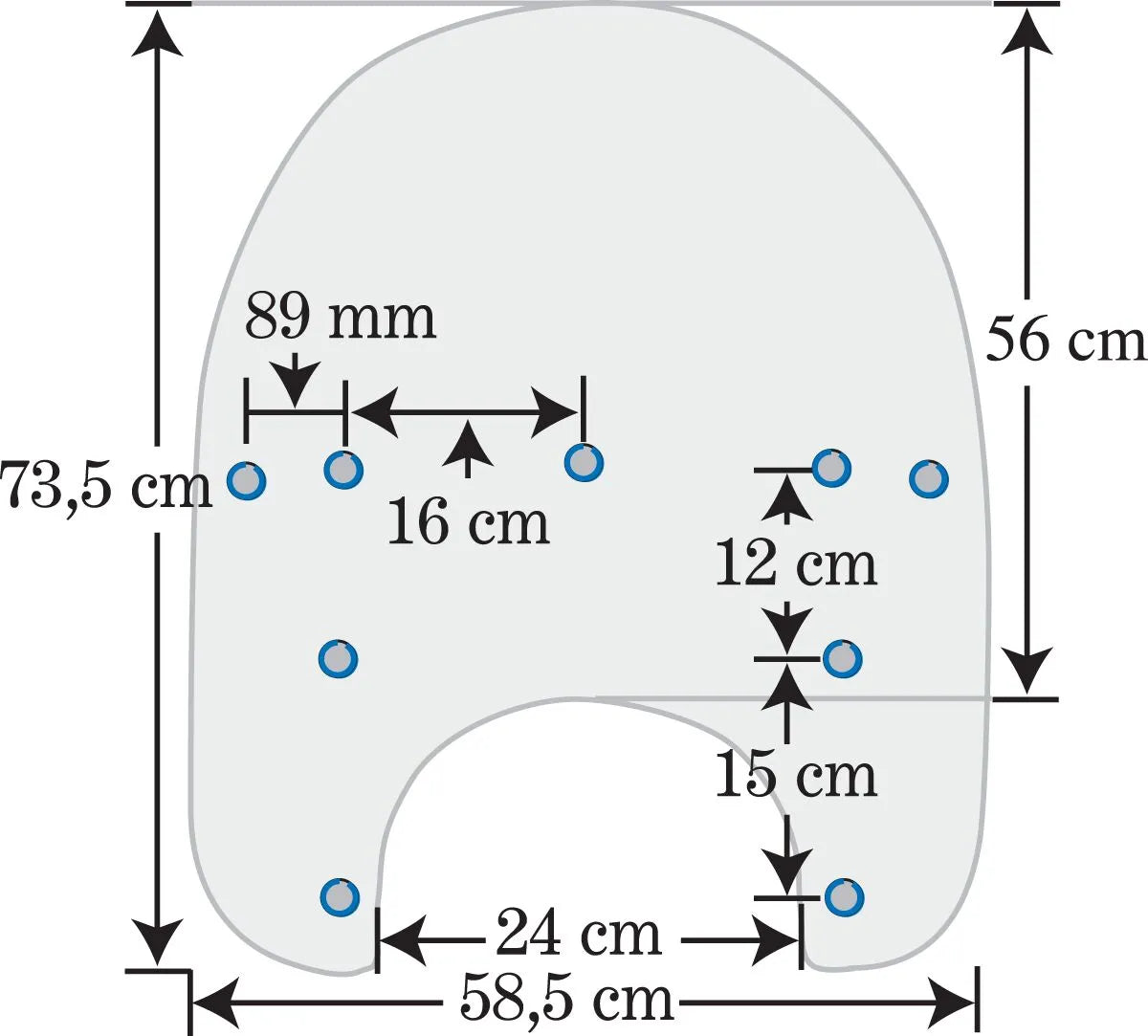 Memphis Shades Road King Ersatzwindschutzscheibe