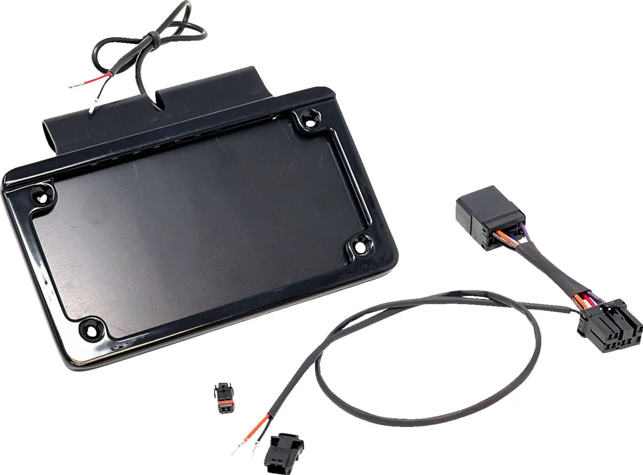 Namz Kennzeichenhalter aus Aluminium mit weißer LED-Beleuchtung