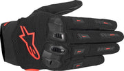 Alpinestars SP-X-5 Air Handschuhe – Schwarz/Fluoreszierendes Rot
