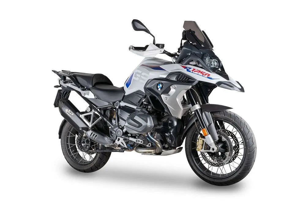 Spark Fighter Evo Slip-on-Schalldämpfer mit Endkappe aus Kohlefaser