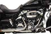 Bassani Xhaust 2x2 Doppelkrümmer für OEM Bagger Slip-ons