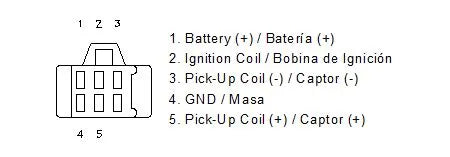 Motoplat CDI-Einheit - 12V elektronische Zündung