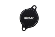 Twin Air Ölfilterdeckel, Aluminium, schwarz eloxiert