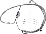 Drag Specialties Bremsleitungssatz mit Verlängerung - Edelstahl