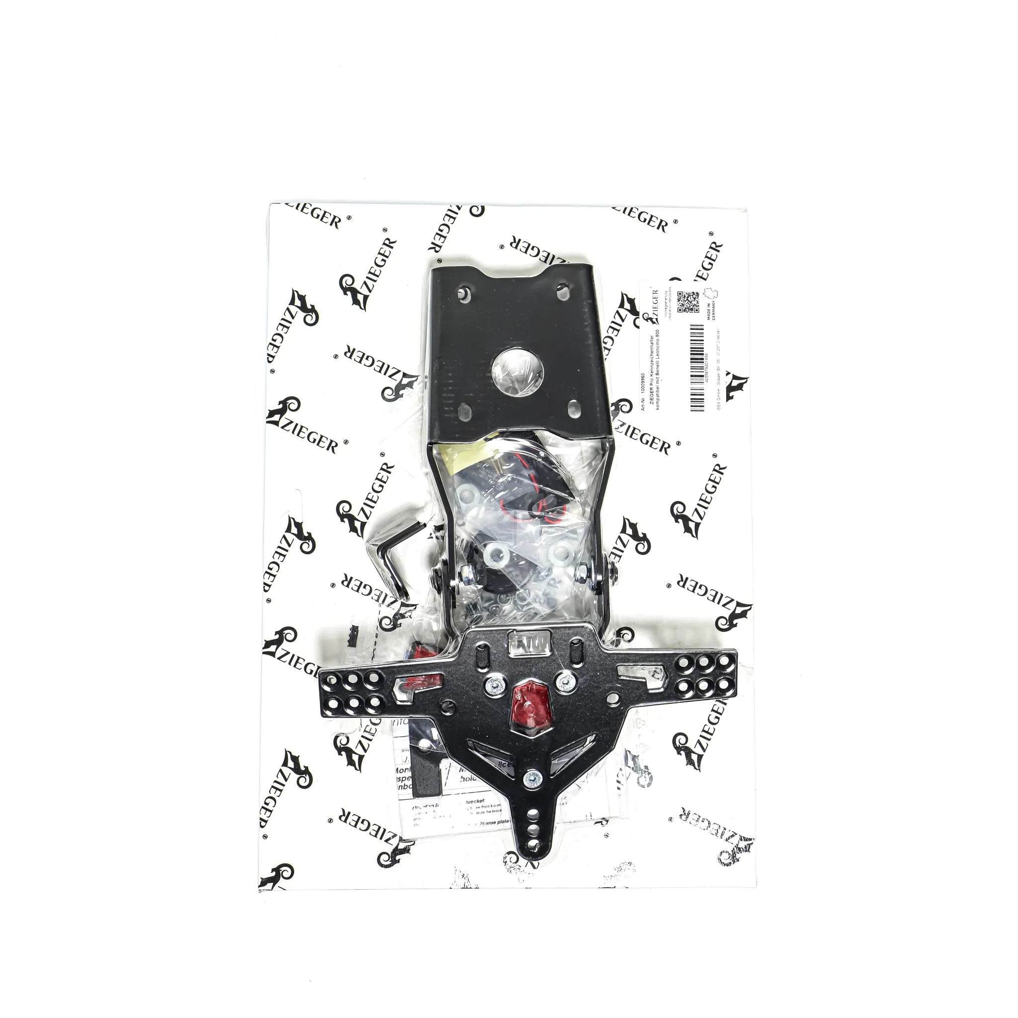 Zieger Pro Kennzeichenhalter Typ D für Benelli