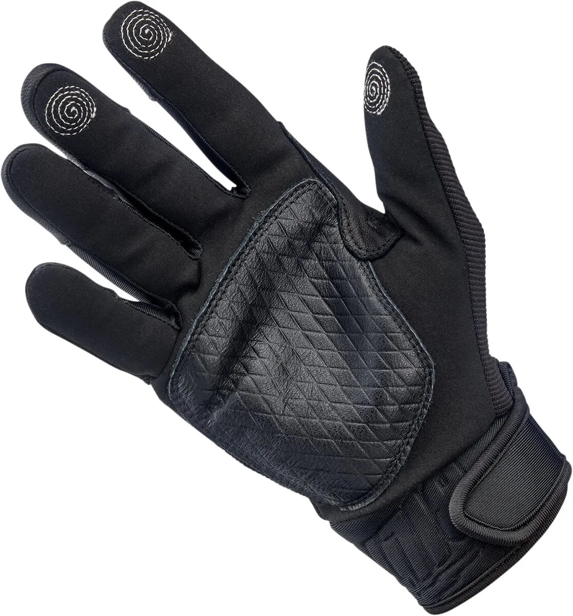 Biltwell Baja Handschuhe, Motocross-inspiriert - Schwarz