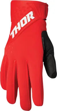 Thor Spectrum Cold Weather MX Handschuhe - Rot/Weiß