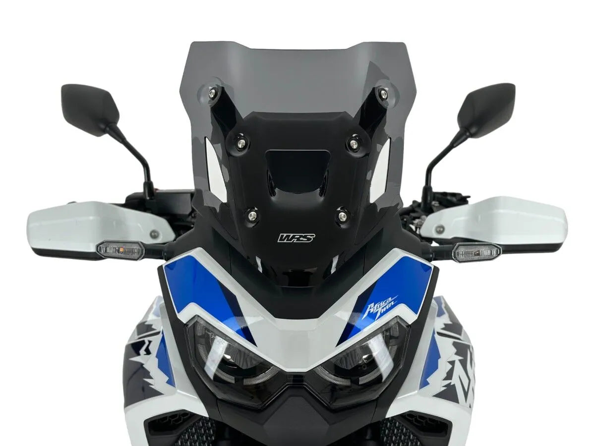 Wrs Windschutzscheibe - Dunkel getönte Motorrad-Windschutzscheibe