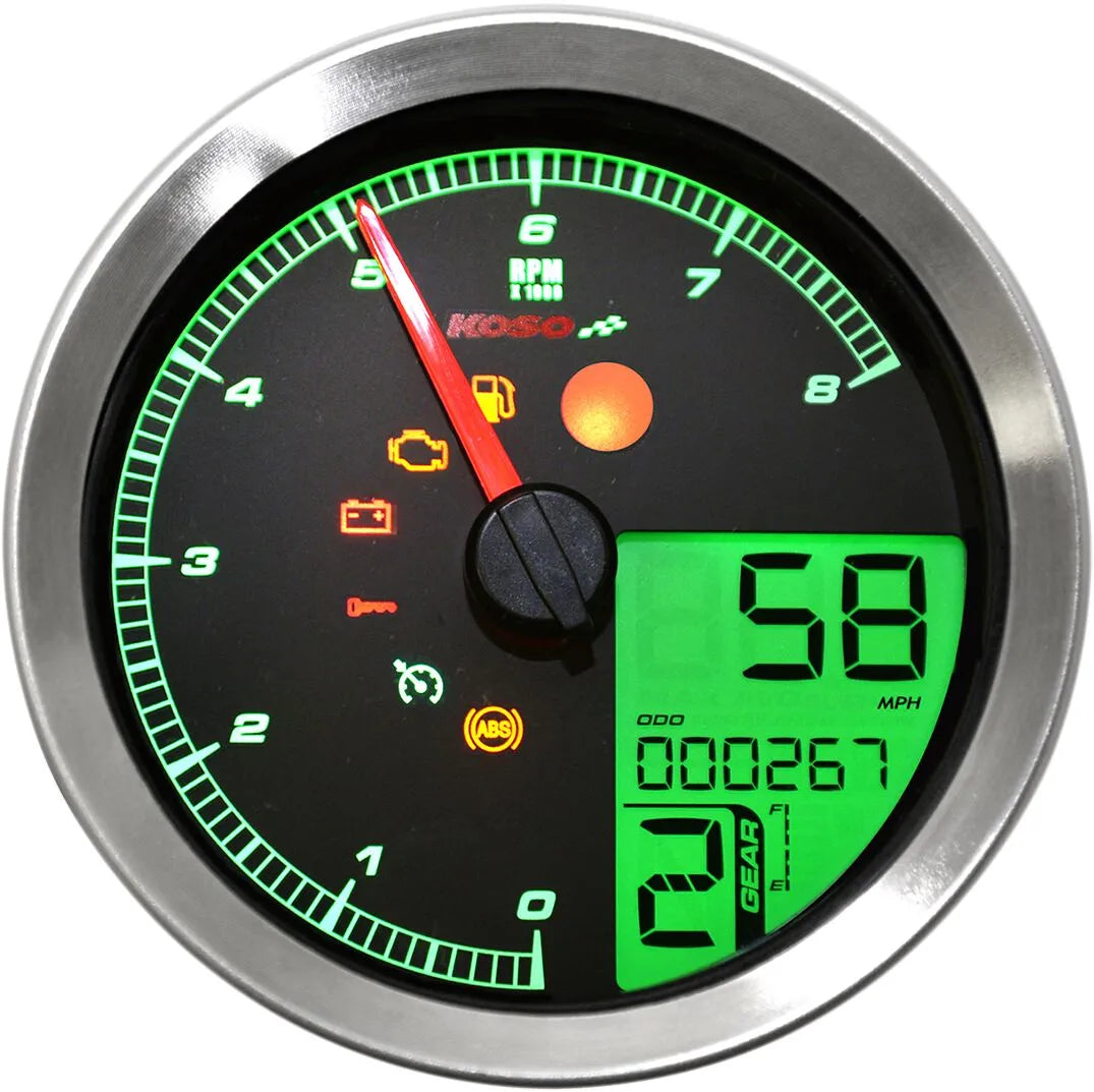 Koso HD-04 Tachometer/Drehzahlmesser
