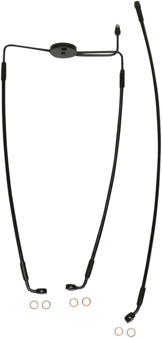 Magnum Shielding XR Edelstahl-Bremsleitungssatz für die Vorderachse (ohne ABS)