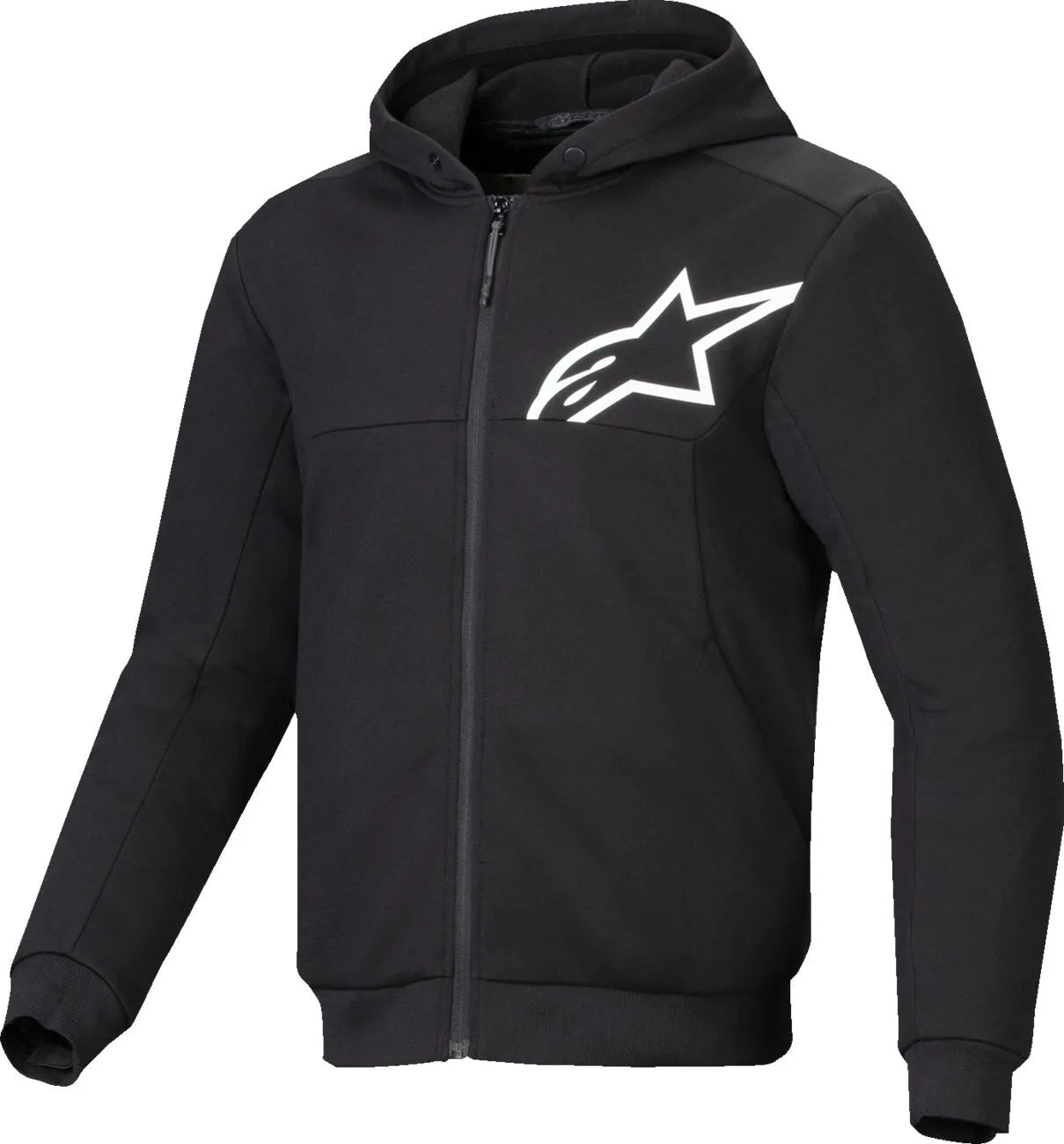 Alpinestars Chrome V2 Sport Hoodie – Schwarz/Weiß