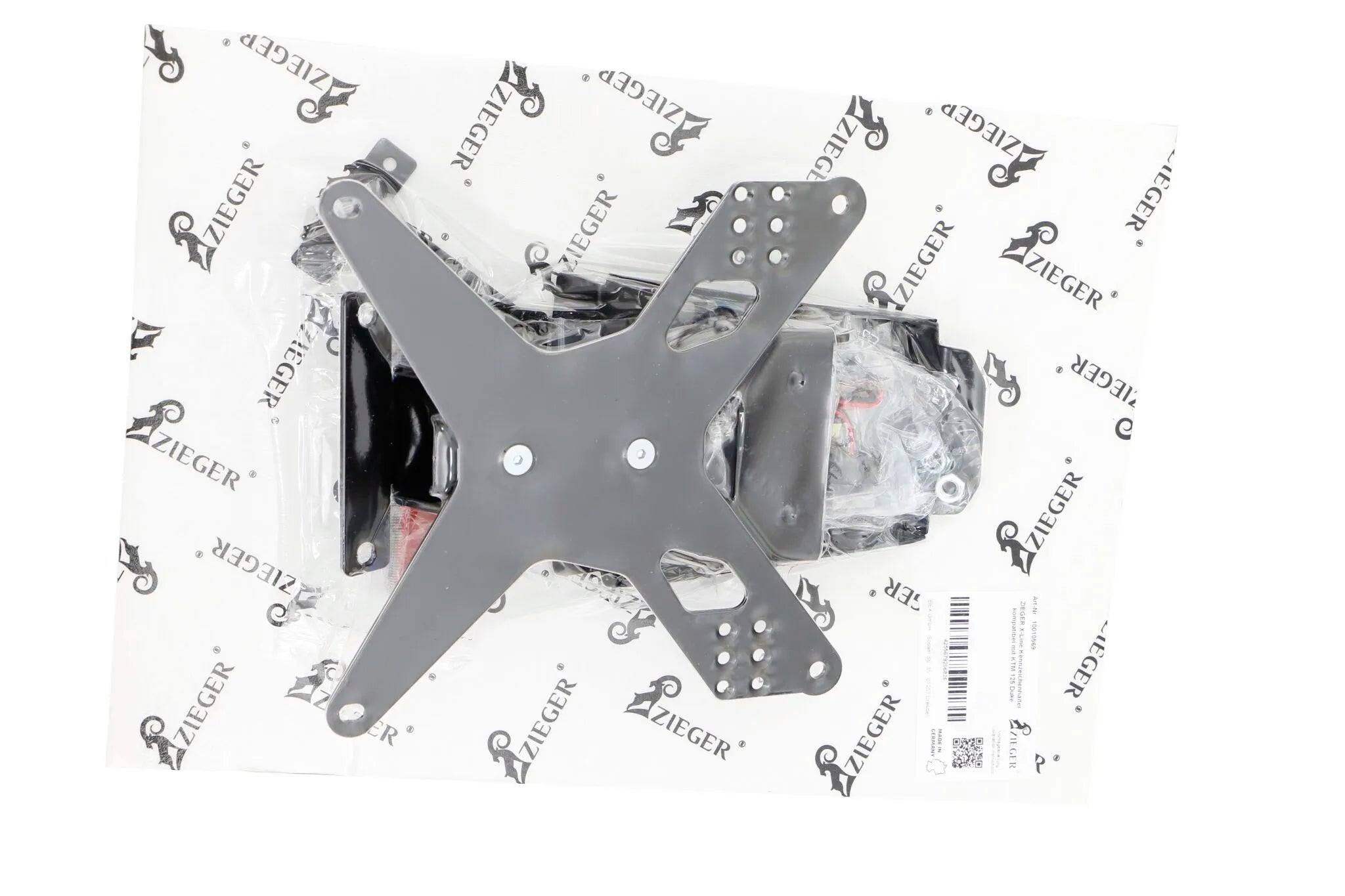 Zieger X-line Kennzeichenhalter Typ E