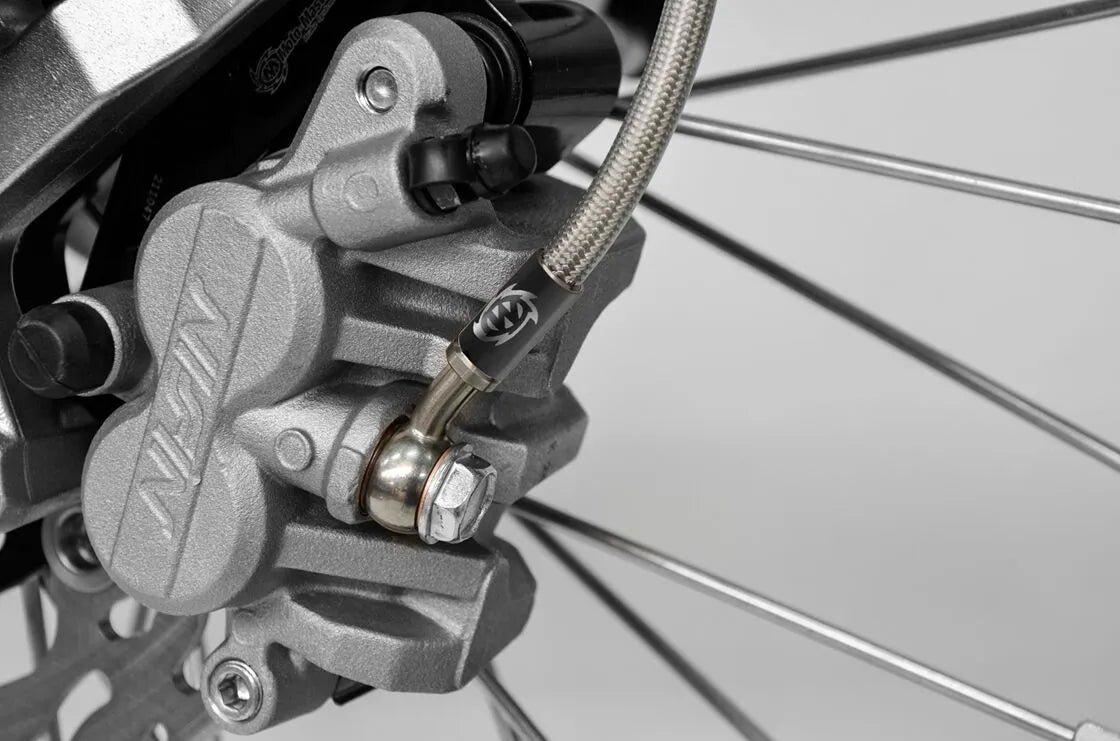 Moto-master Edelstahl-Bremsleitung für Radial-Hauptbremszylinder