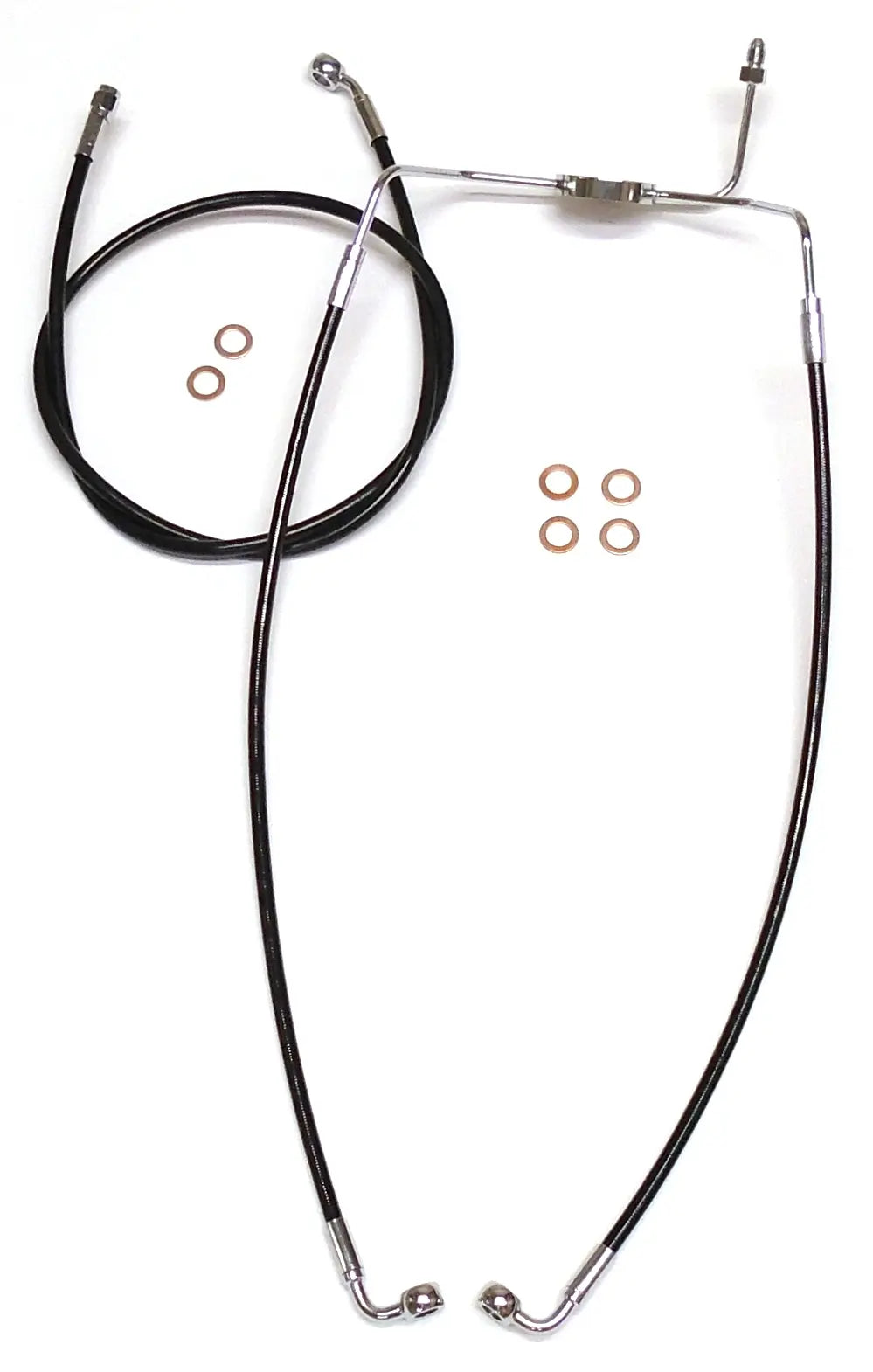 Magnum Shielding XR Edelstahl-Bremsleitungssatz für die Vorderachse (ohne ABS)