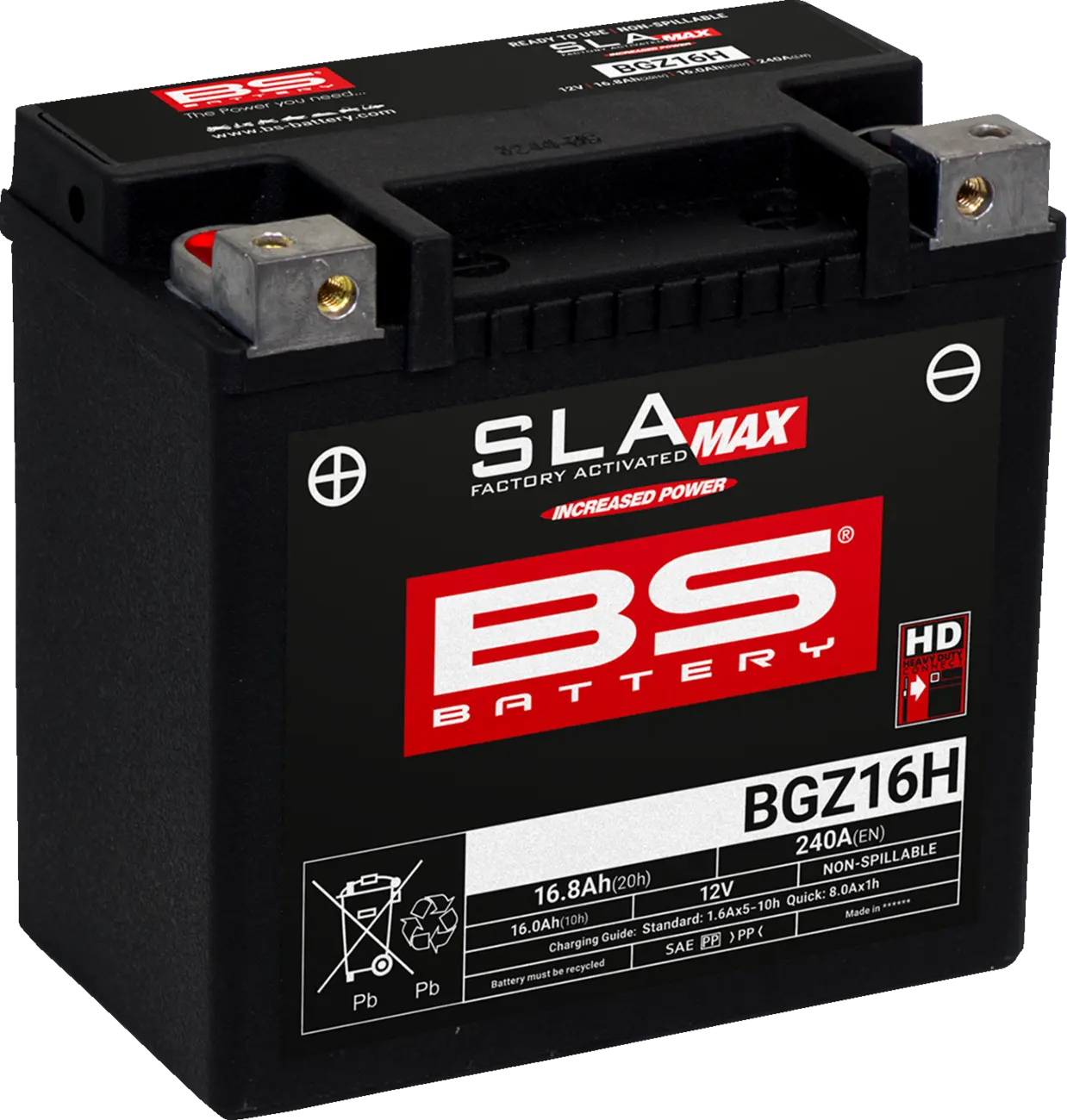 BS Batterie Sla AGM Batterie - 12V 16Ah