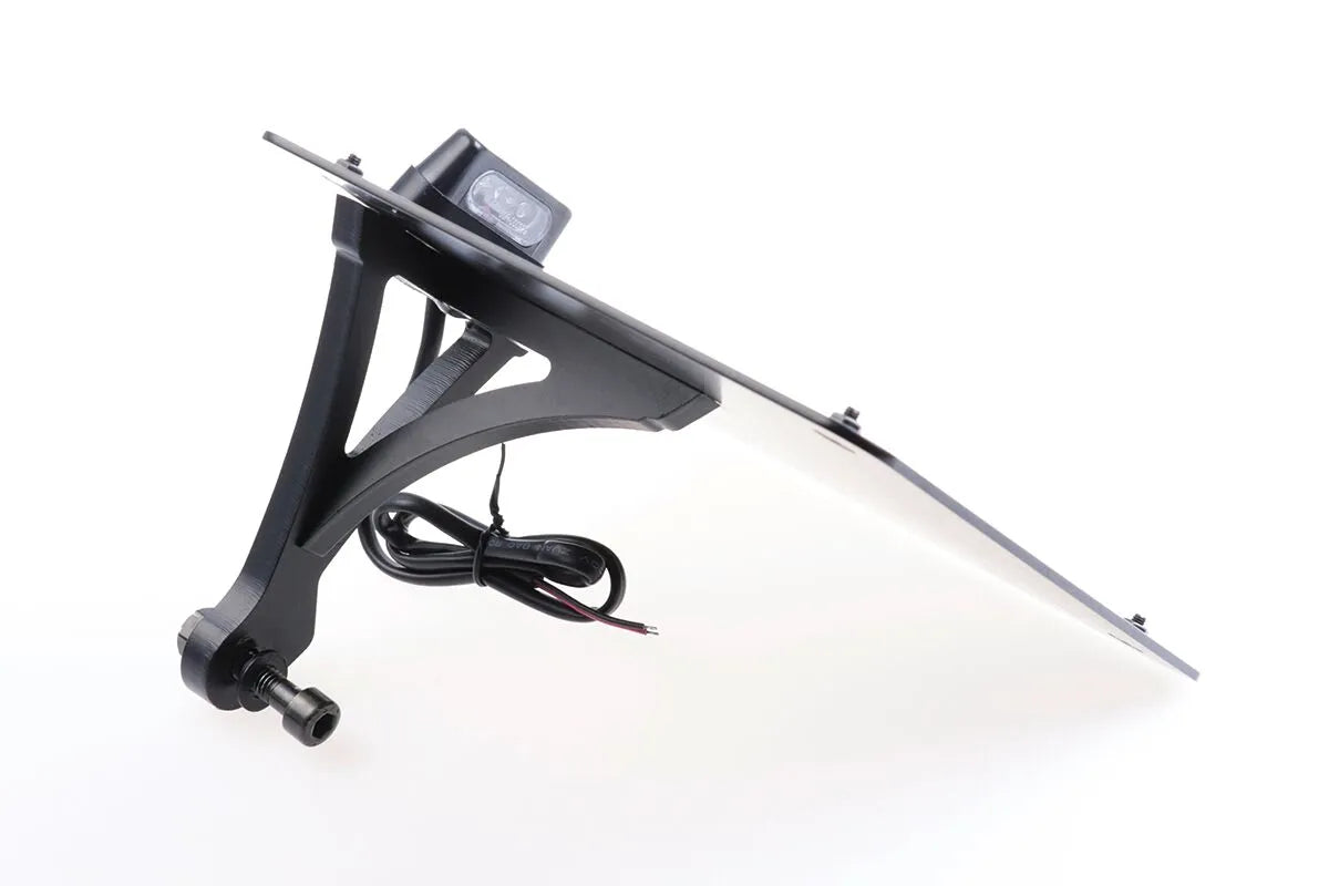 Cult Werk Nummernschildhalter – Schwarzer Stahl