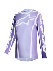Alpinestars Stella Fluid Apex Damen-Offroad-Trikot – Lila/Weiß