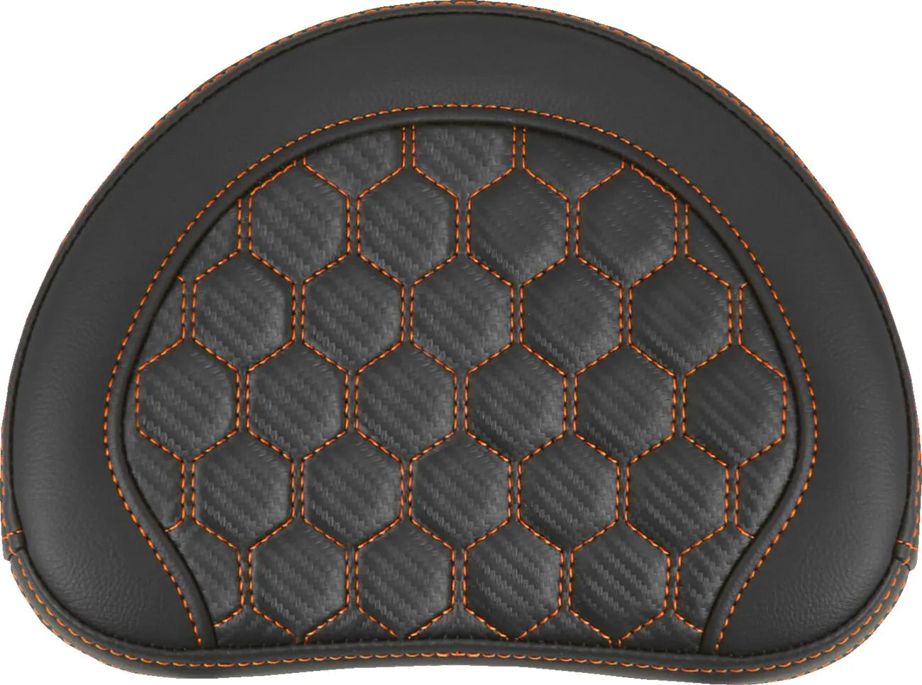 Saddlemen Roadsofa Sissy Bar Pad - Schwarz/Orange