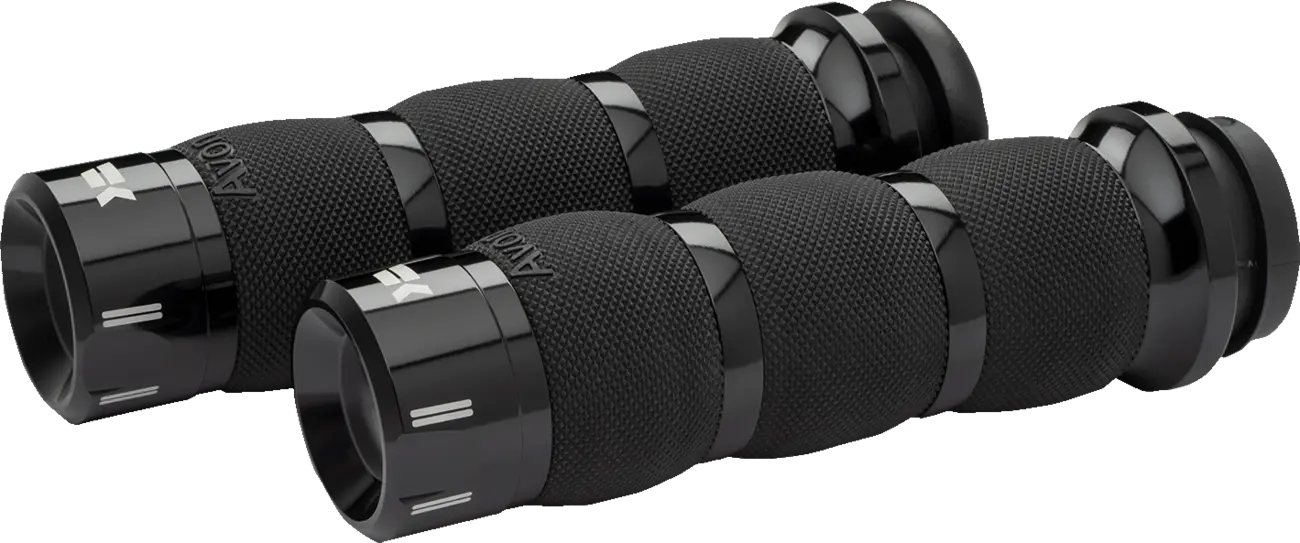 Khrome Werks Klassic Griffe – Schwarz, 1 Zoll