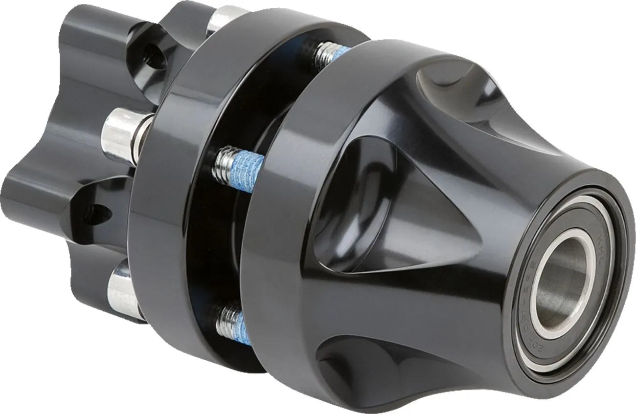 Arlen Ness Cartridge Hub – Billet-Aluminium, schwarz eloxiert