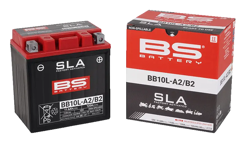 BS Battery AGM 12V 11Ah Motorradbatterie