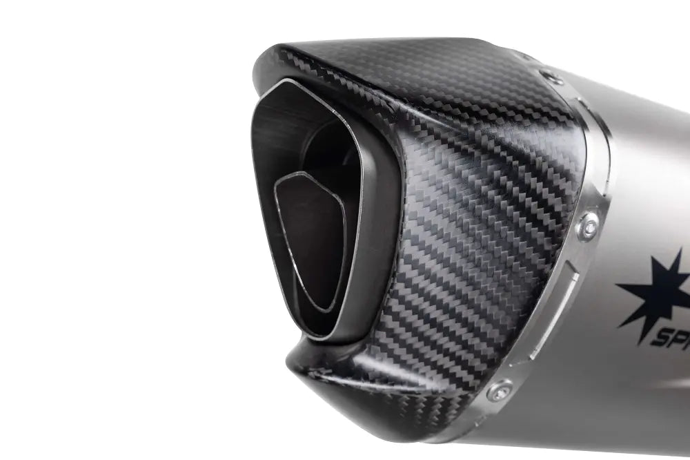 Spark Force Evo Slip-on-Schalldämpfer mit Carbon-Endkappe