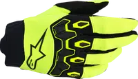 Alpinestars Youth Full Bore V2 MX Handschuhe – Schwarz/Fluoreszierendes Gelb