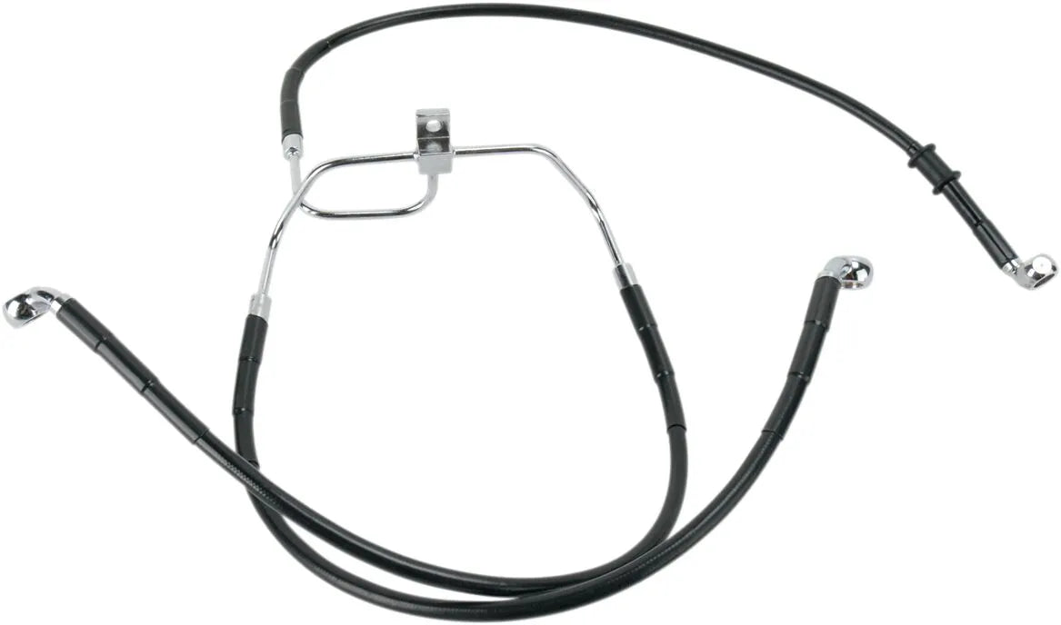 Drag Specialties Edelstahl-Bremsleitungssatz