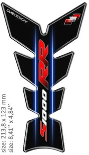 Onedesign Tankpad aus Kunstharz für BMW Motorräder