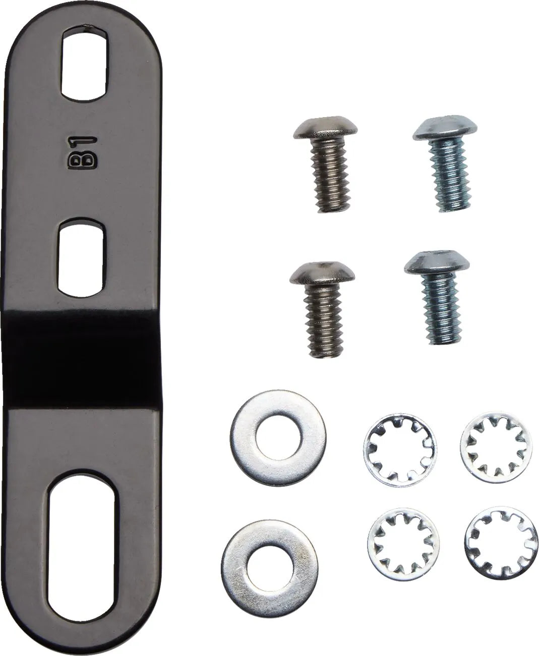 Le Pera Bare Bones Soziussitz - Schwarzes Vinyl