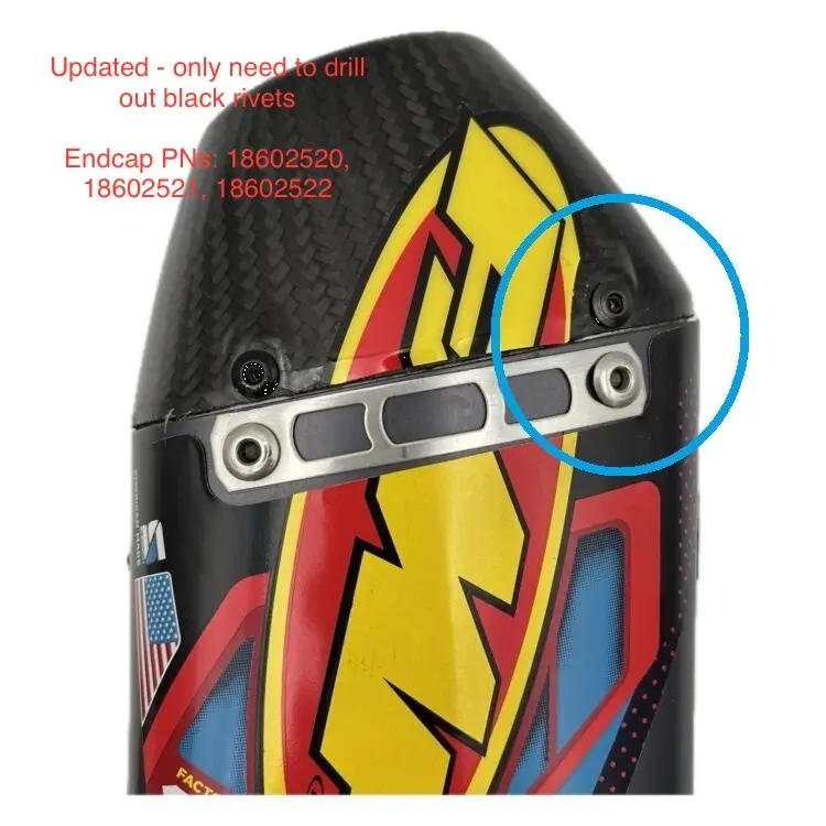 FMF RCT Carbon-Ersatz-Endkappensatz