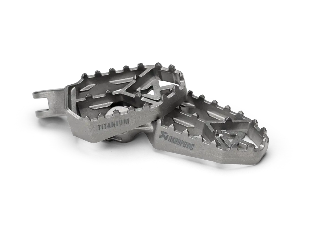 Akrapovic Titan-Fußrasten