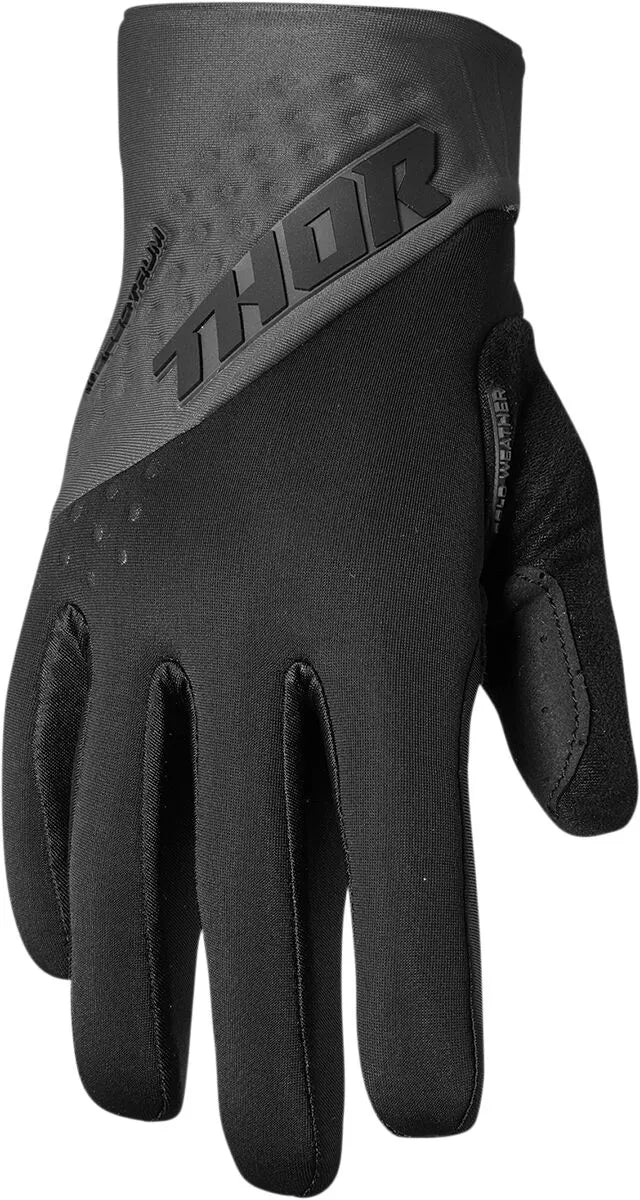 Thor Spectrum Cold Weather MX Handschuhe - Schwarz/Anthrazit