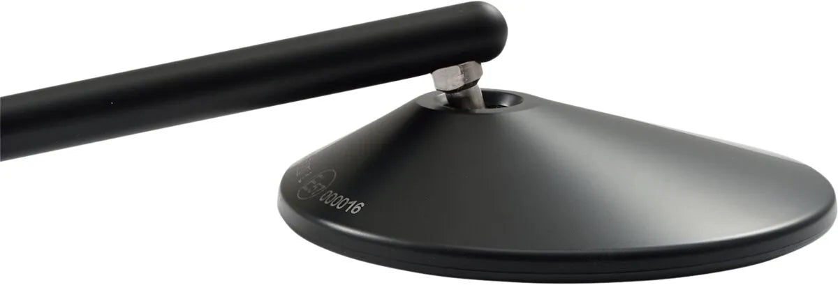 Daytona Stahl ABS-Spiegel - Schwarz, ECE-geprüft