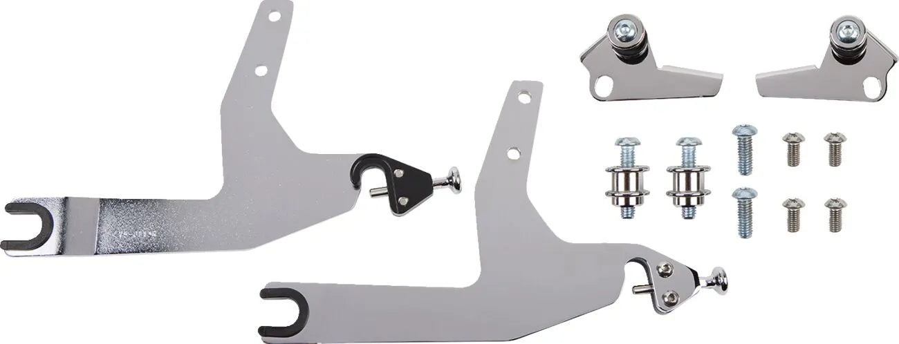 Abnehmbares Rückenlehnen-Set Cobra – Schwarzer Stahl