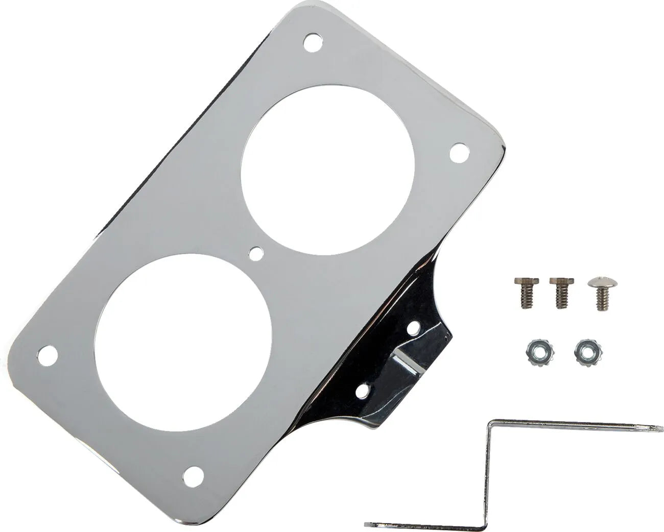 Drag Specialties Flache Kennzeichenhalterung für Harley Davidson