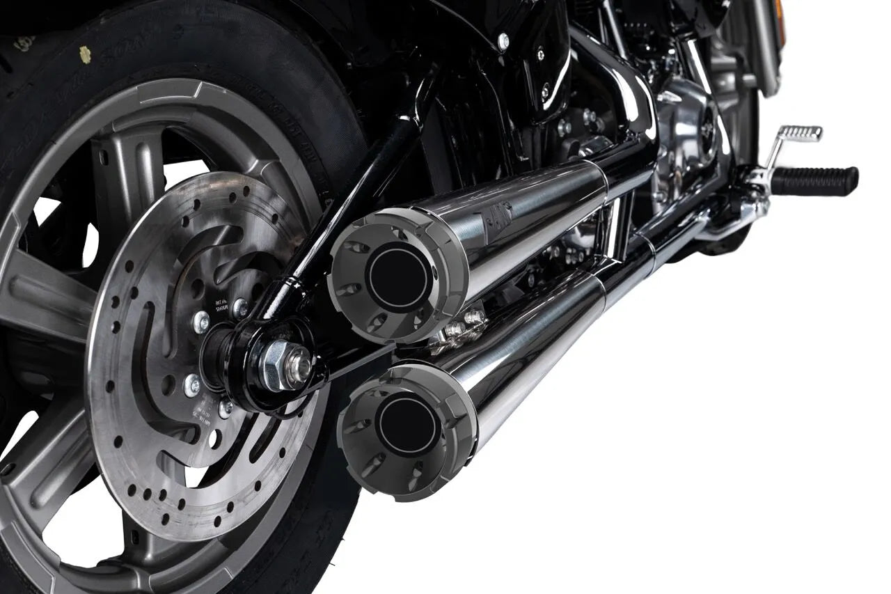 Zard Konischer Slip-on-Schalldämpfer für Harley-Davidson Softail M8